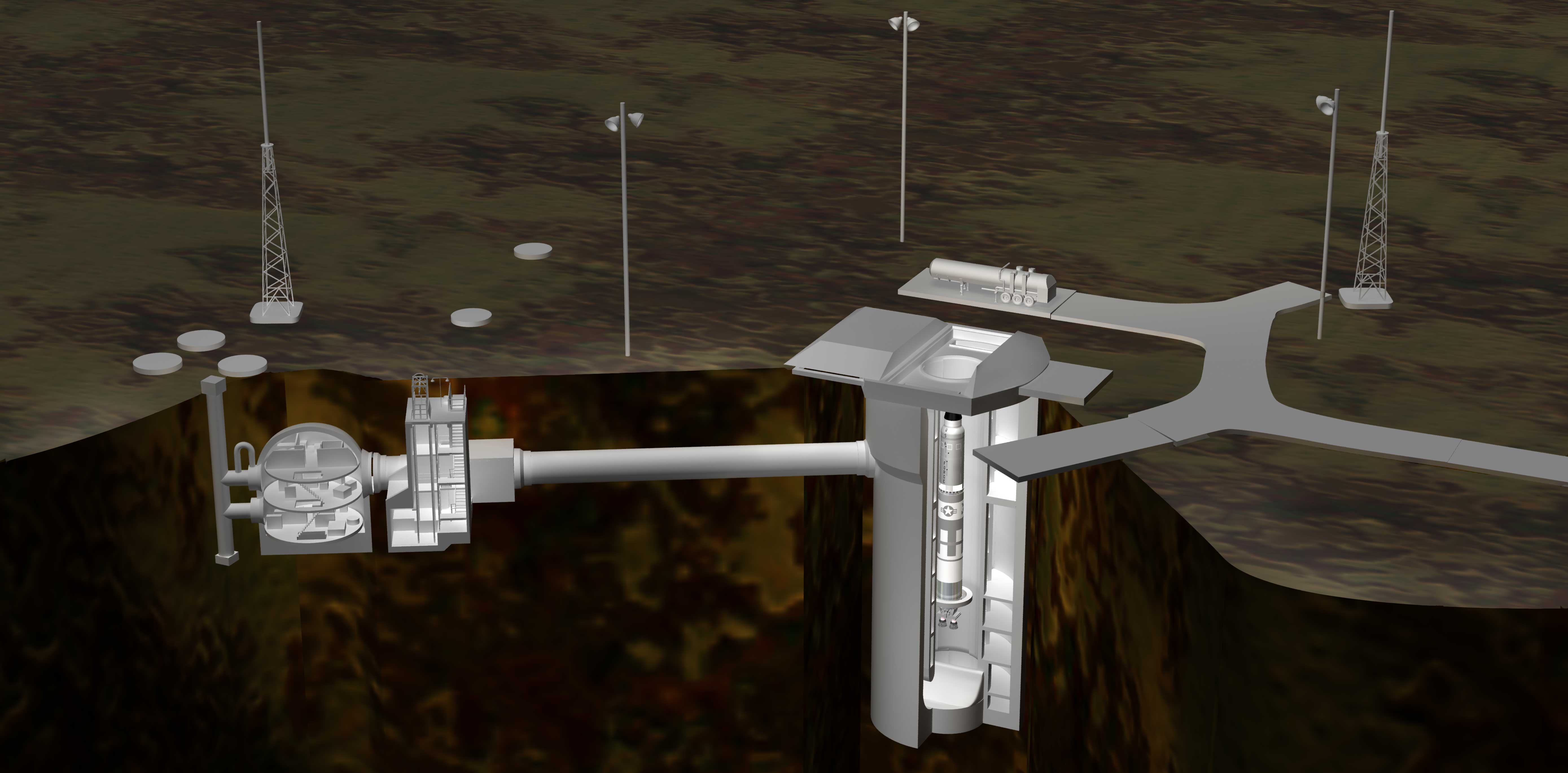 Titan II cutaway