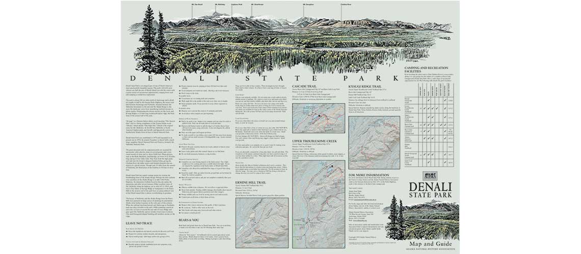 Denali State Park Map and Guide