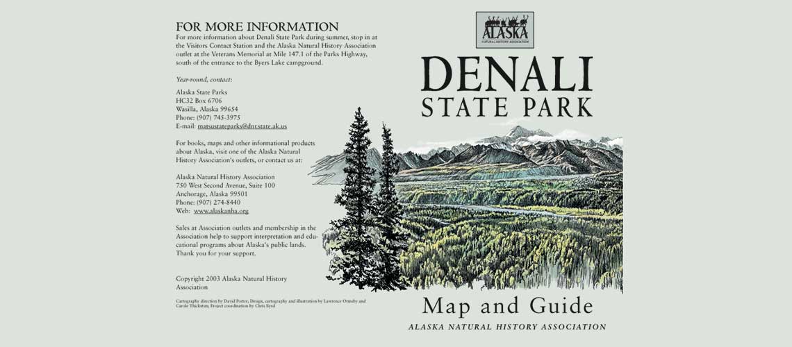 Denali State Park Map and Guide